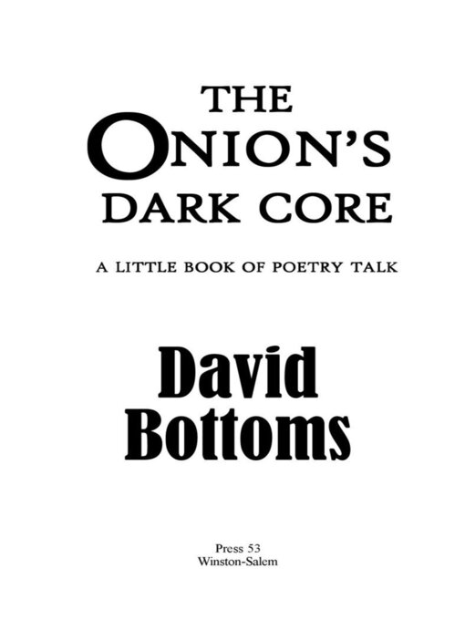 Cover image for The onion's dark core